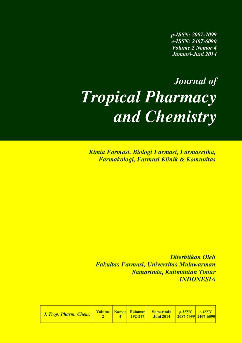 					View Vol. 2 No. 4 (2014): J. Trop. Pharm. Chem.
				